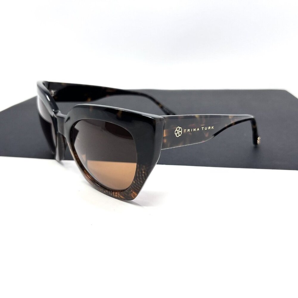 Trina Turk Sunglasses XSF 486U Venturablack 54()21-135
